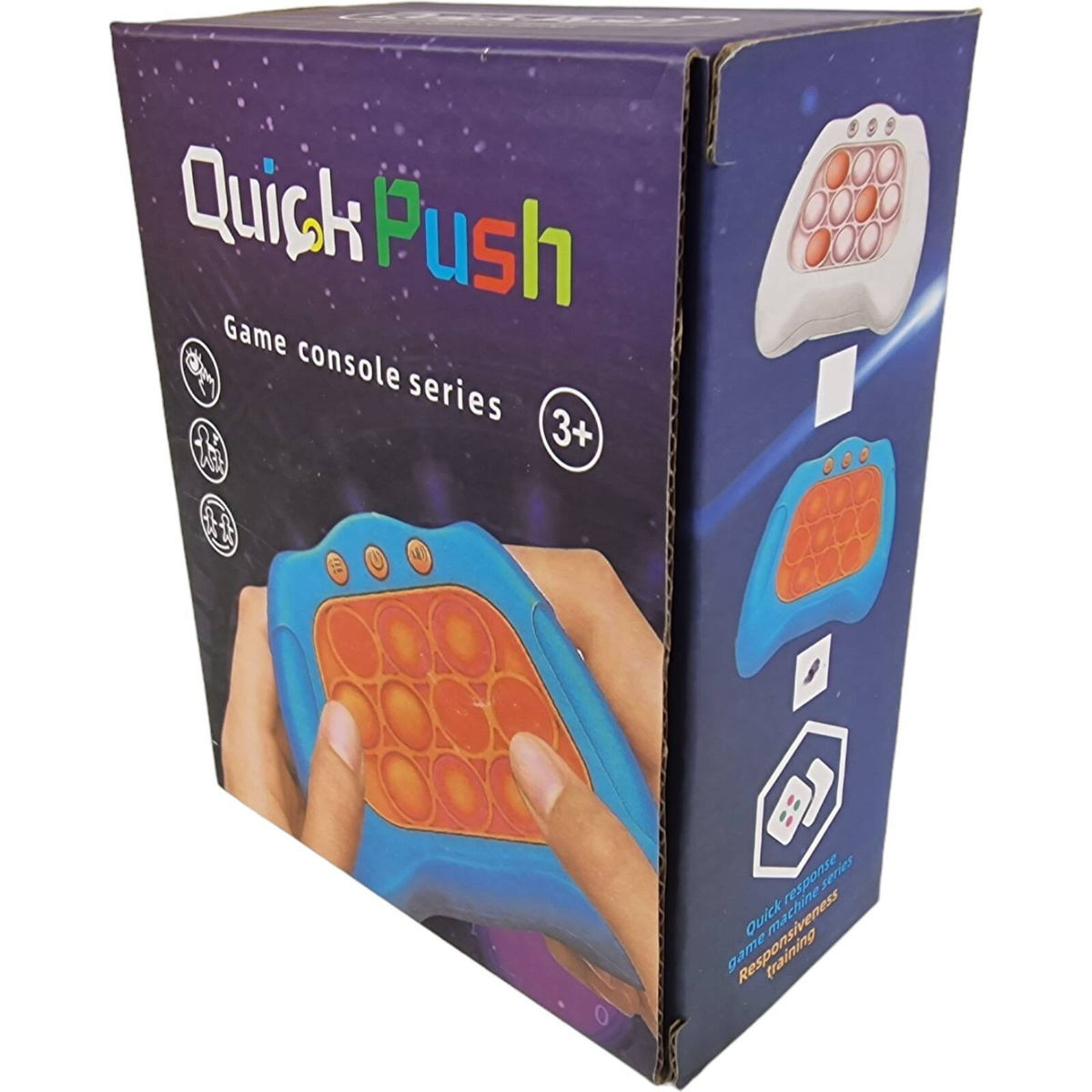 GRA ELEKTRONICZNA POPIT ZRĘCZNOŚCIOWA ANTYSTRESOWA DLA DZIEWCZYYNKI KONSOLA