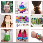 ZESTAW DO TWORZENIA BRANSOLETEK GUMKI W KUFERKU DUŻY ZESTAW XXL 3000szt