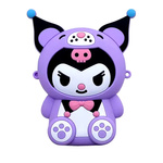 UROCZA TOREBKA DLA DZIEWCZYNKI KUROMI SILIKONOWA POJEMNA PORTFELIK KAWAII