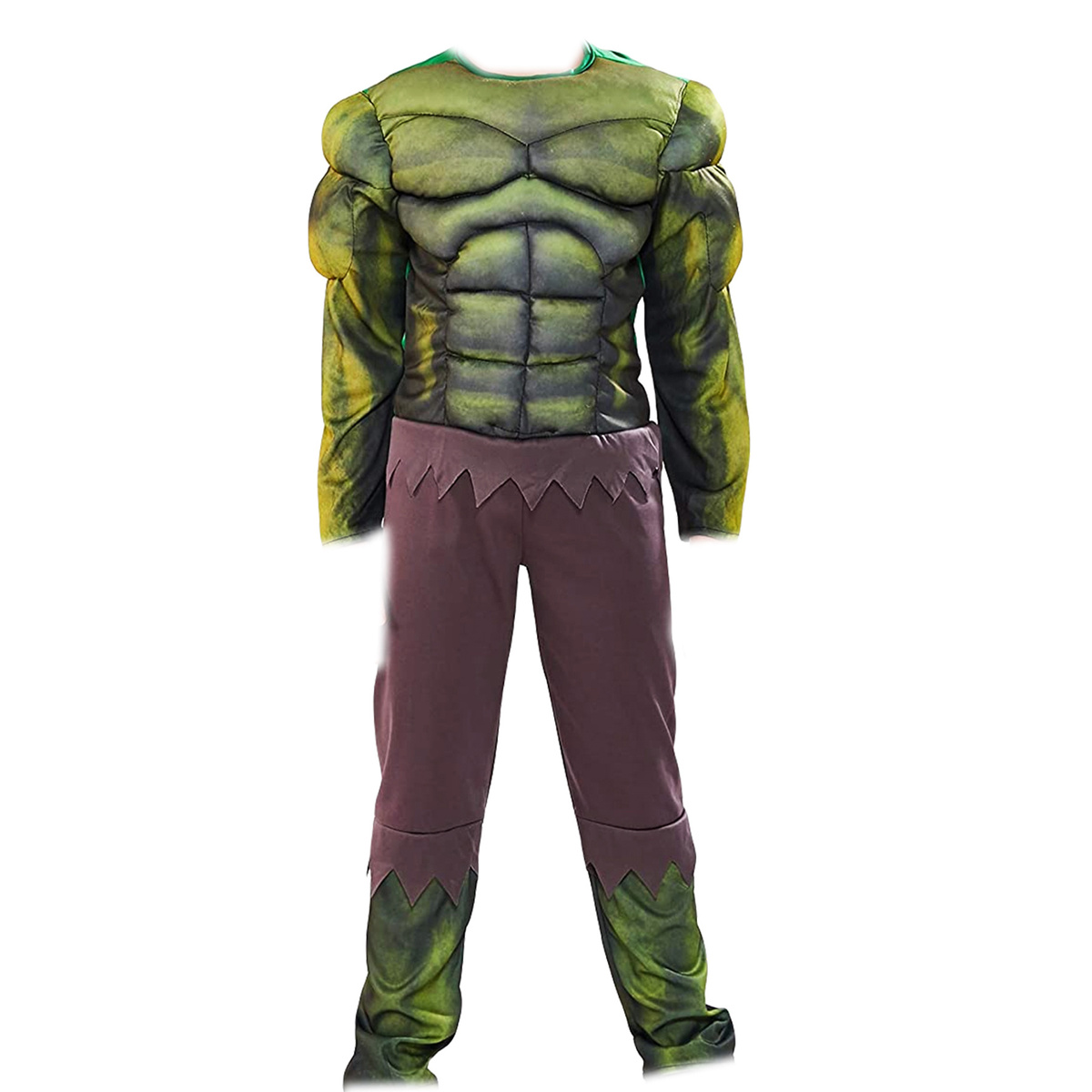 AVENGERS HULK Strój kostium dla dzieci 98-110 + Maska LED