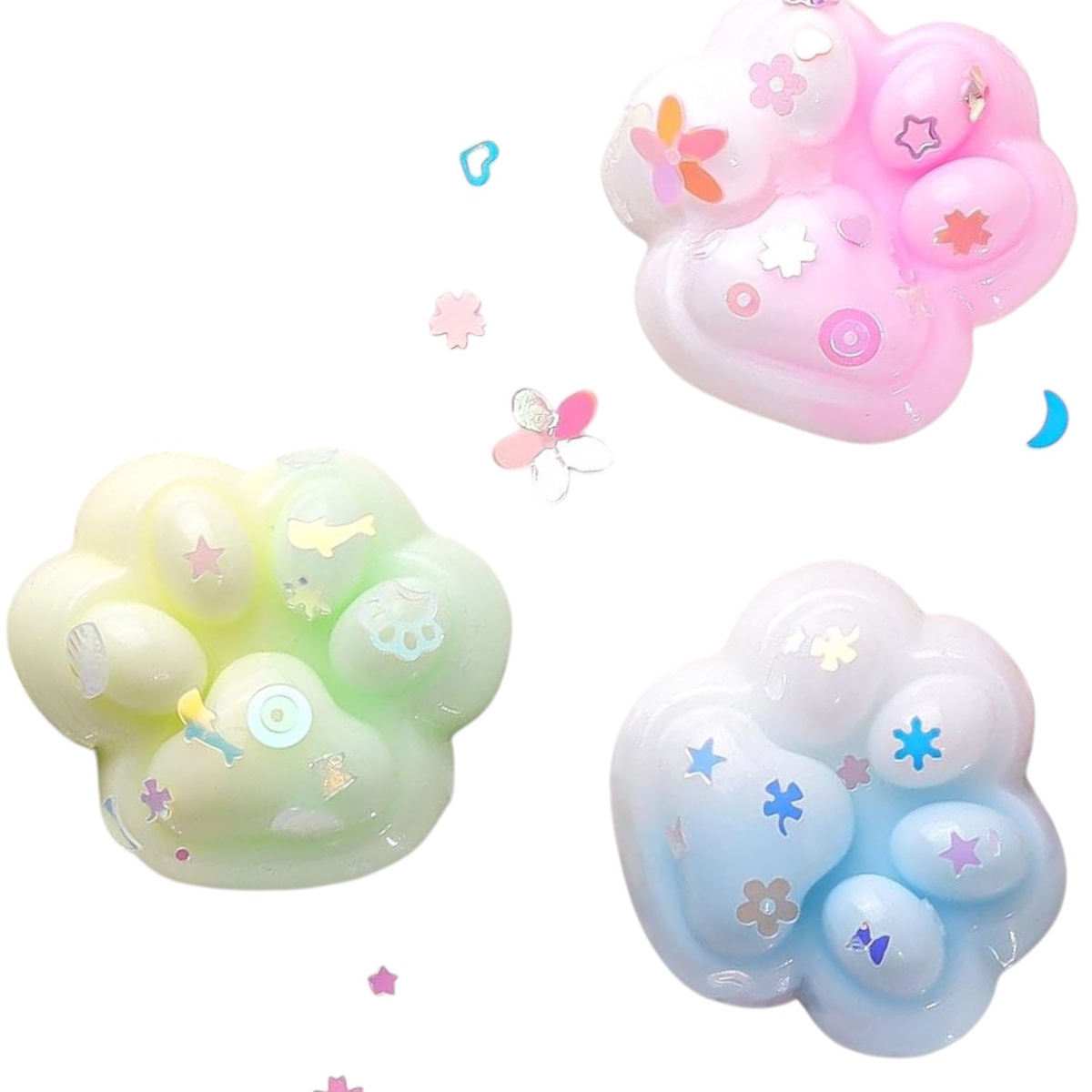 KOCIA ŁAPKA GNIOTEK ANTYSTRESOWY SENSORYCZNY FIDGET KOCIA ŁAPA SQUISHY PUSH