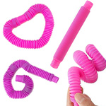 RURKA RURKI RURY SENSORYCZNE ANTYSTRESOWE XXL TUBA TUBY GNIOTEK DŁUGI 66 CM