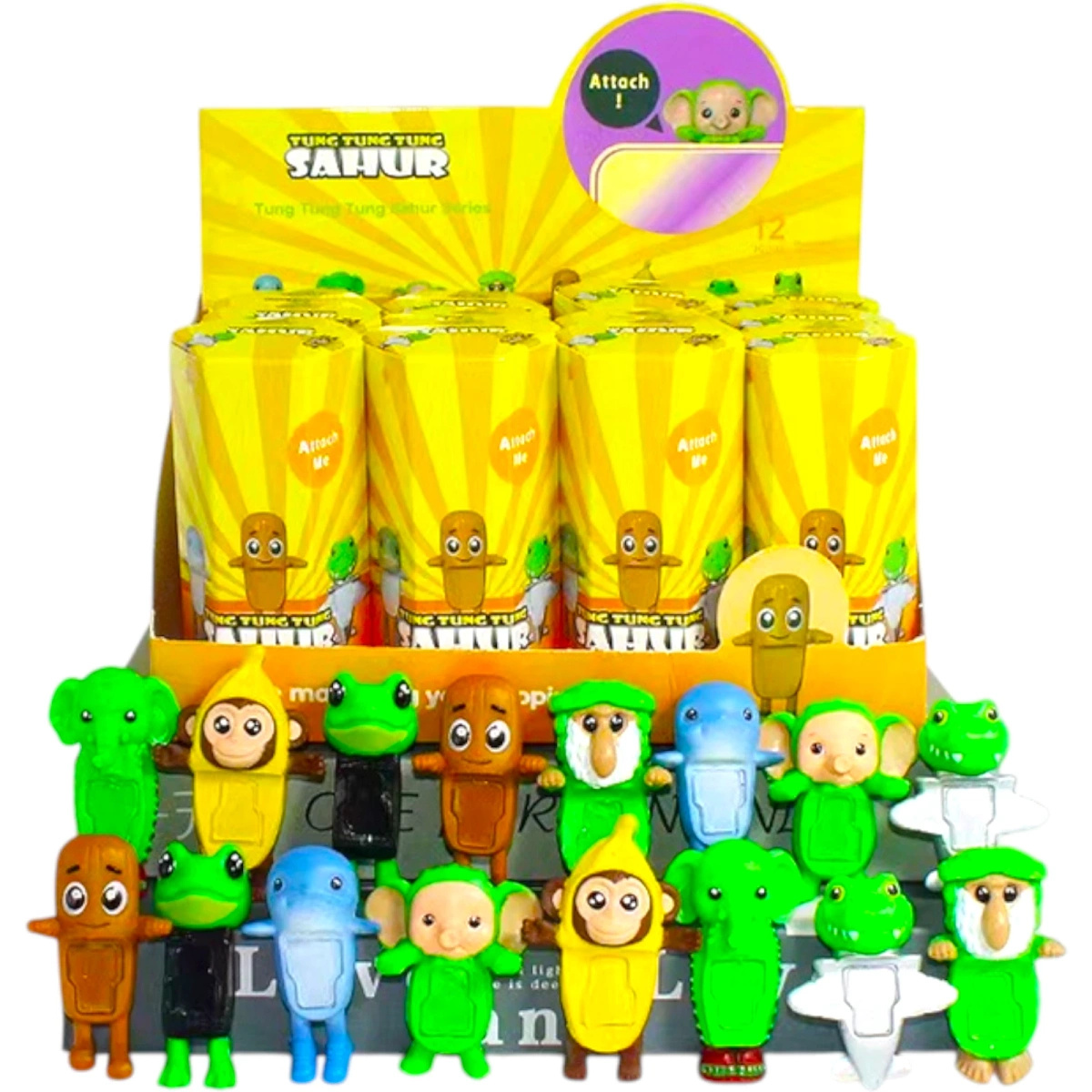 SONNY ANGEL BRAINROT FIGURKA NIESPODZIANKA SAHUR TRALALERO KAPUCZINA LALKA