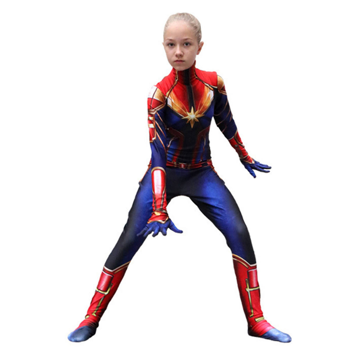 STRÓJ KAPITAN MARVELL KOSTIUM PRZEBRANIE AVENGERS