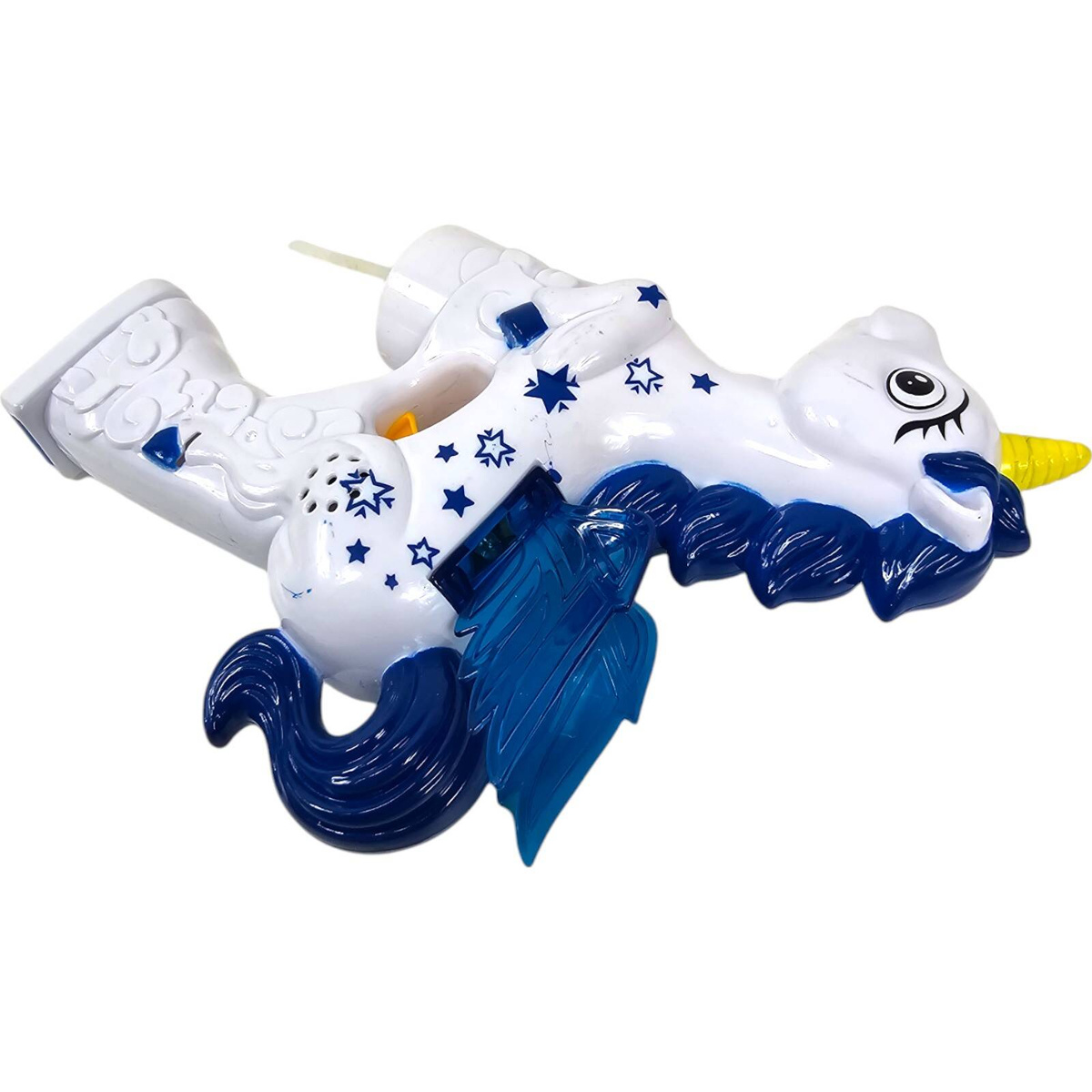 PISTOLET DO BANIEK DLA DZIEWCZYNKI JEDNOROŻEC + 2x PŁYN BAŃKI MYDLANE PEGAZ