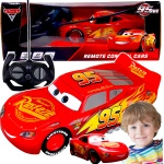 CARS AUTA ZYGZAK McQUEEN RC SAMOCHÓD ZDALNIE STEROWANY NA PILOTA 17CM