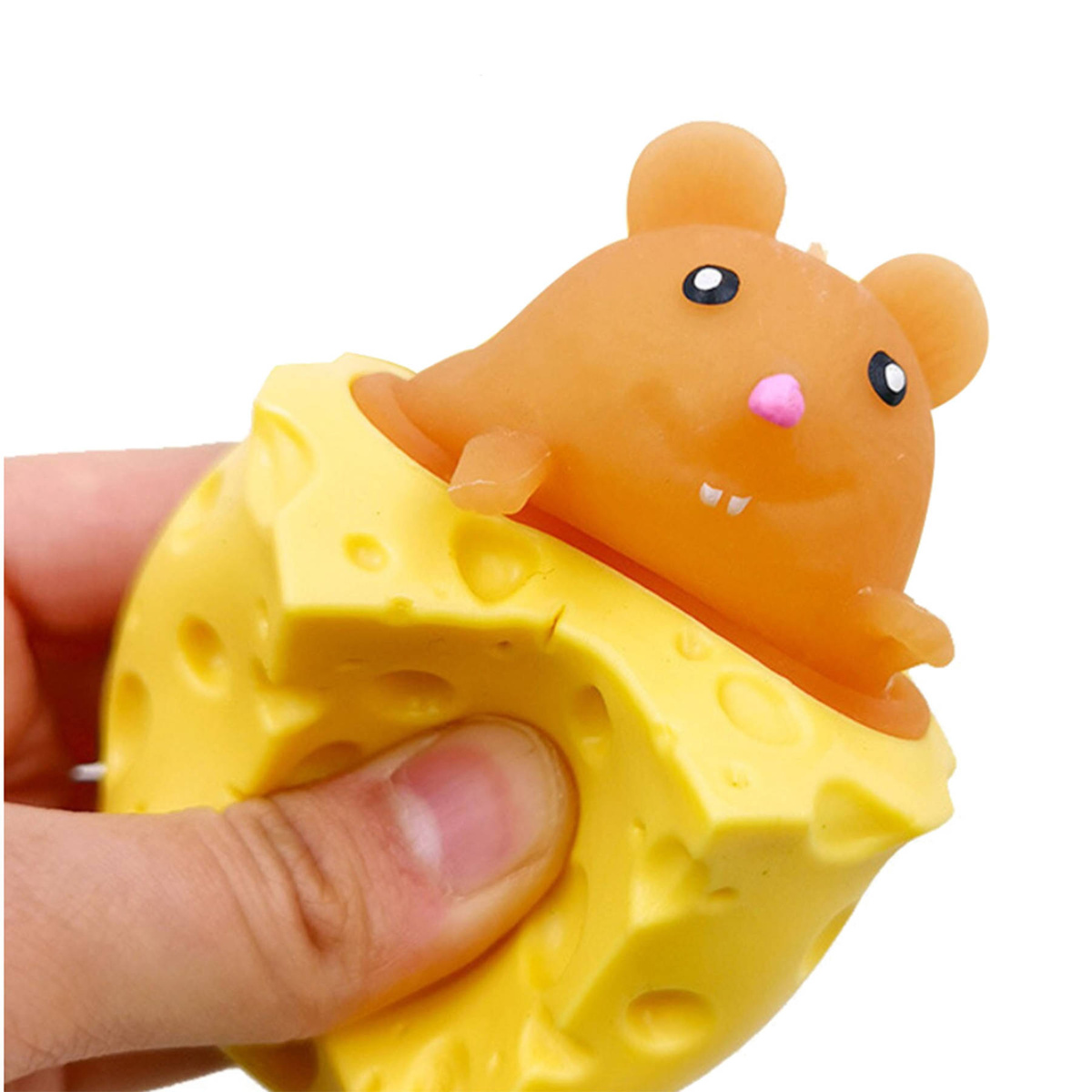 MOCHI SQUISHY GNIOTEK MYSZKA W SERZE ANTYSTRESOWY MYSZ ZABAWKA ANTYSTRESOWA