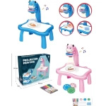 TABLICA DO RYSOWANIA Z PROJEKTOREM MAGICZNY STOLIK DO MALOWANIA DUŻY XL 