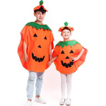 KOSTIUM DYNI PRZEBRANIE STRÓJ NA HALLOWEEN DYNIA NA BAL WYGODNY + CZAPKA