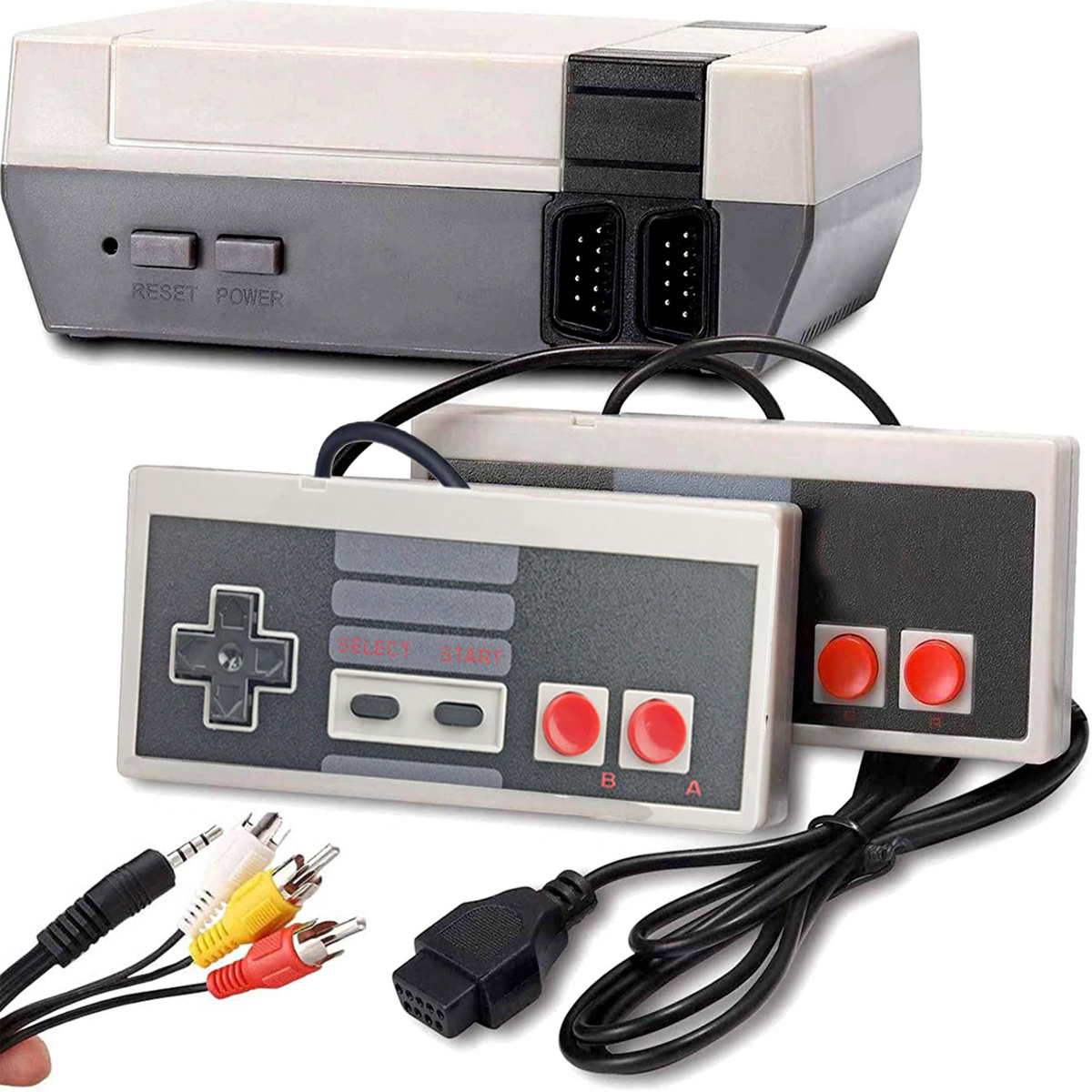 GRA TELEWIZYJNA KONSOLA RETRO TV AV 620 GIER 2x PAD MARIO GRY VIDEO GIERKA