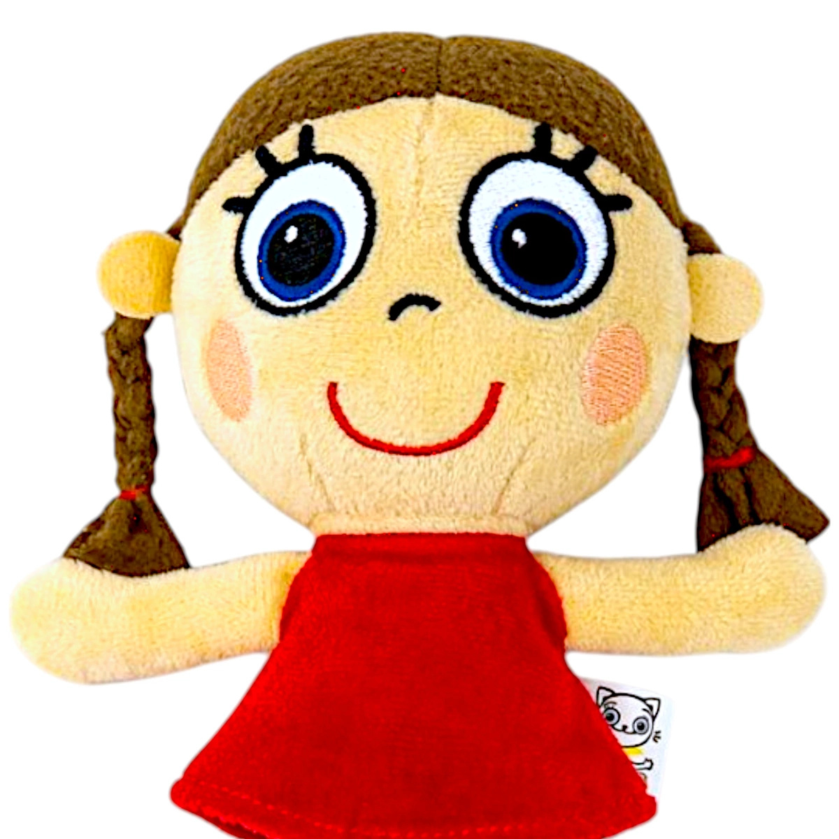 KICIA KOCIA - PLUSZOWA MASKOTKA ADELKA 26cm PRZYTULANKA PLUSZOWA Z BAJKI