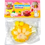 KOCI ŁAPKA GNIOTEK ANTYSTRESOWY SENSORYCZNY FIDGET PSIA ŁAPA SQUISHY PUSH