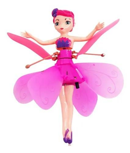 LATAJĄCA WRÓŻKA MAGICZNA LALKA LATAJĄCA STEROWANA DŁONIĄ RĘKĄ USB SKRZYDŁA