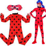 Strój Dla Dziewczynki Kostium Miraculum Biedronka 98-110