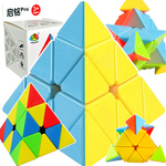 KOSTKA MoYU PIRAMIDA TRÓJKĄT LOGICZNA UKŁADANKA WYREGULOWANA ZABAWKA EDU