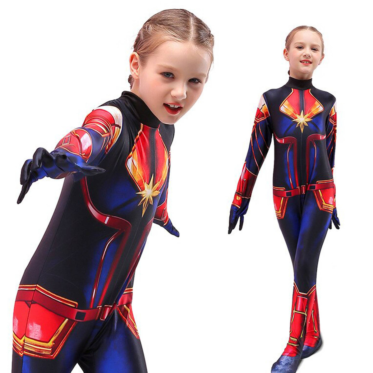 STRÓJ KAPITAN MARVELL KOSTIUM PRZEBRANIE AVENGERS