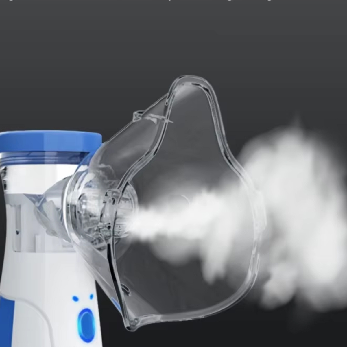 INHALATOR NEBULIZATOR 2 MASKI DLA DZIECI I DOROSŁYCH PRZENOŚNY CICHY USB