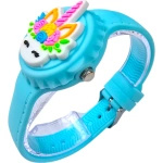 ZEGAREK DZIECIĘCY HAPPY KIDS JEDNOROŻEC EDU NA PREZENT PIERWSZY ZEGAREK