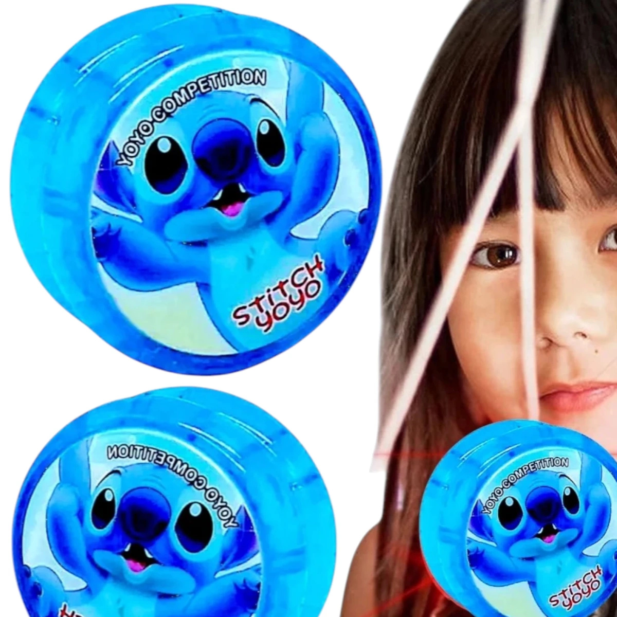 ŚWIECĄCE JOJO LILO I STICH YO-YO ZABAWKA ZRĘCZNOŚCIOWA STICH WZORY ŚWIECI