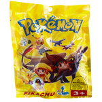 POKEMON SASZETKA NIESPODZIANKA FIGURKA + 3 KARTY KOLEKCJONERSKIE ZESTW 4w1