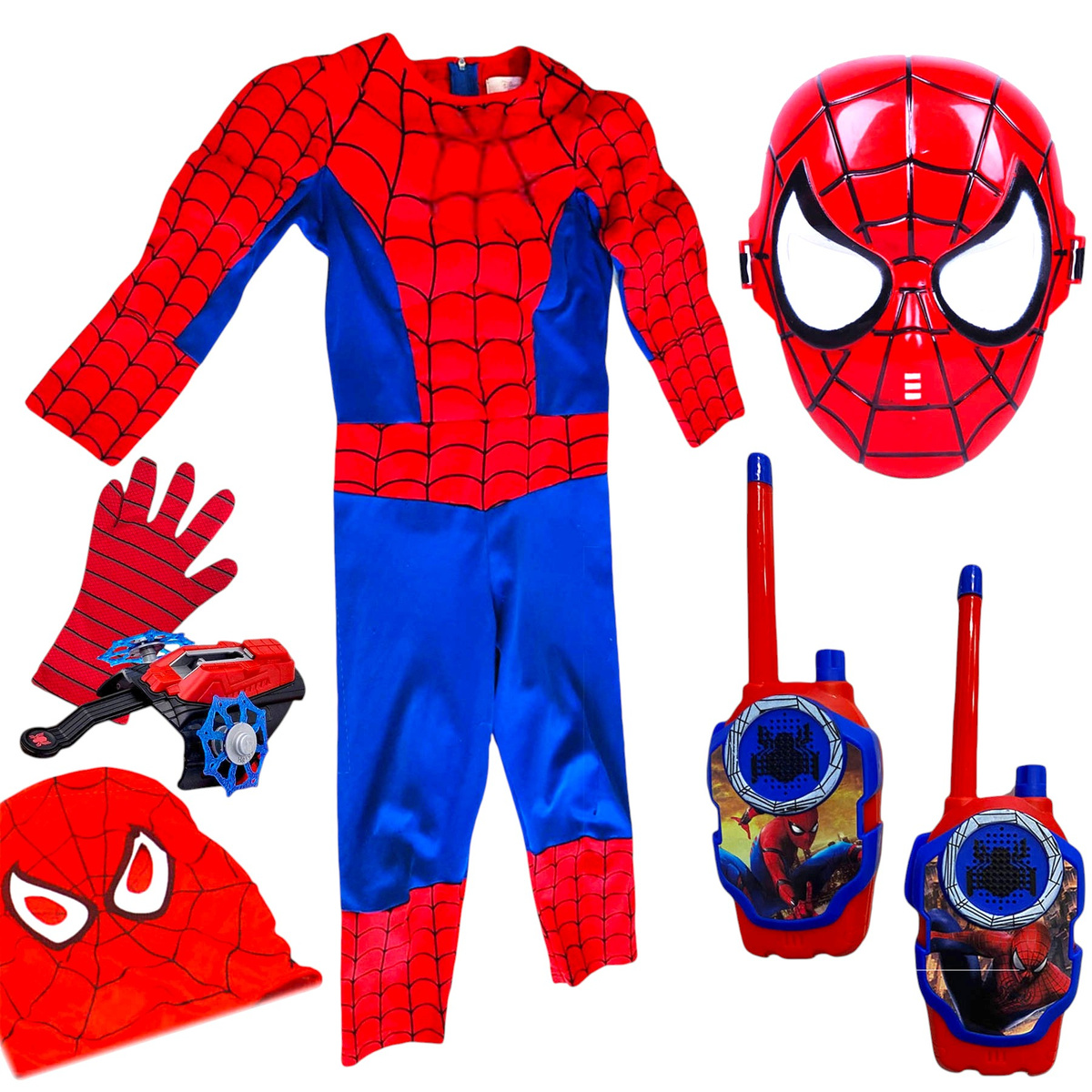 SPIDERMAN Zestaw Strój Dla Chłopca Kostium + Akcesoria