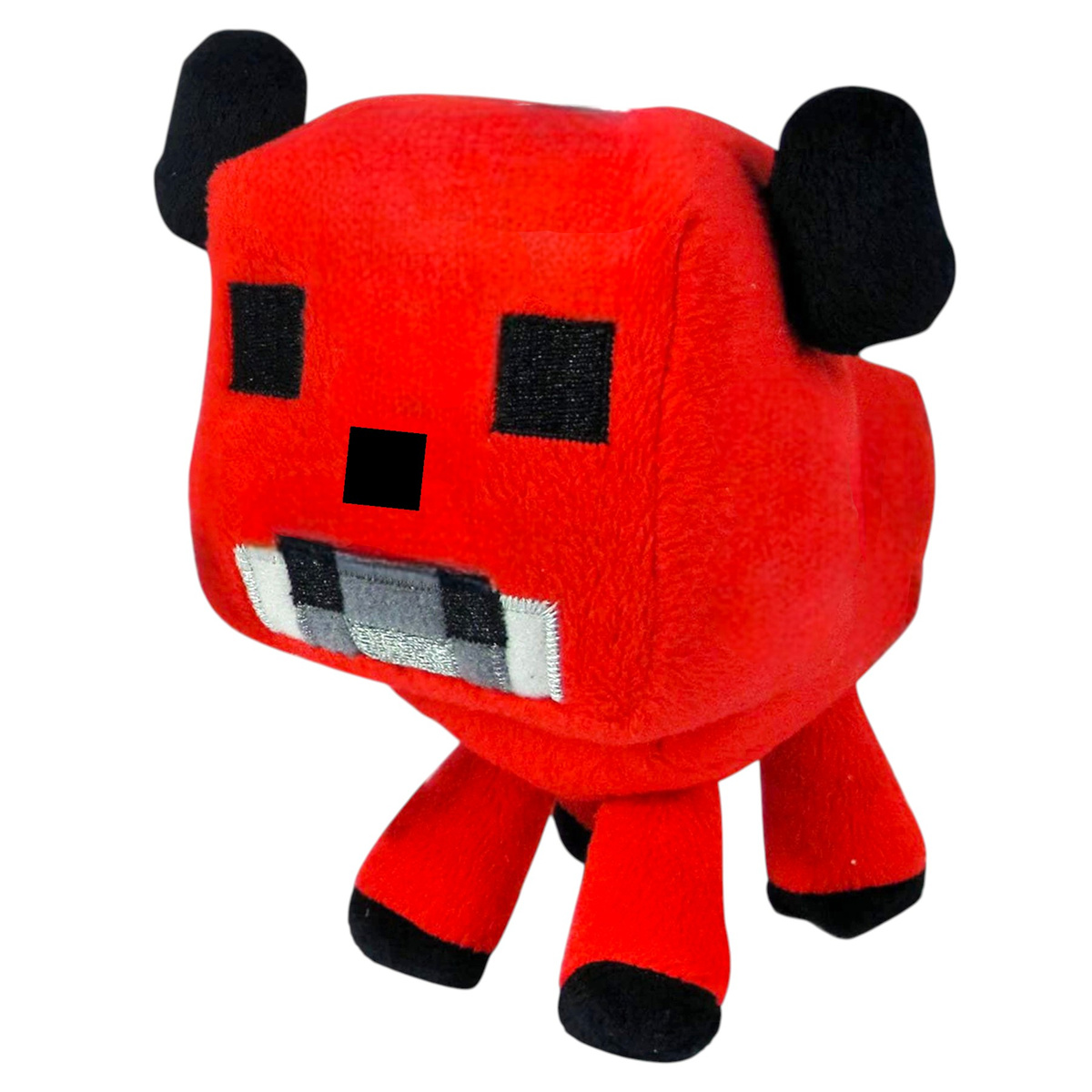 MASKOTKA Z GRY MINECRAFT GRZYBOWA KROWA CZERWONA PRZYTULANKA PLUSZOWA DUŻA