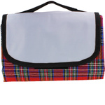 KOC PIKNIKOWY NA PLAŻĘ MATA BIWAKOWA WODOODPORNA PRZENOŚNA DUŻA 2x2m KRATA