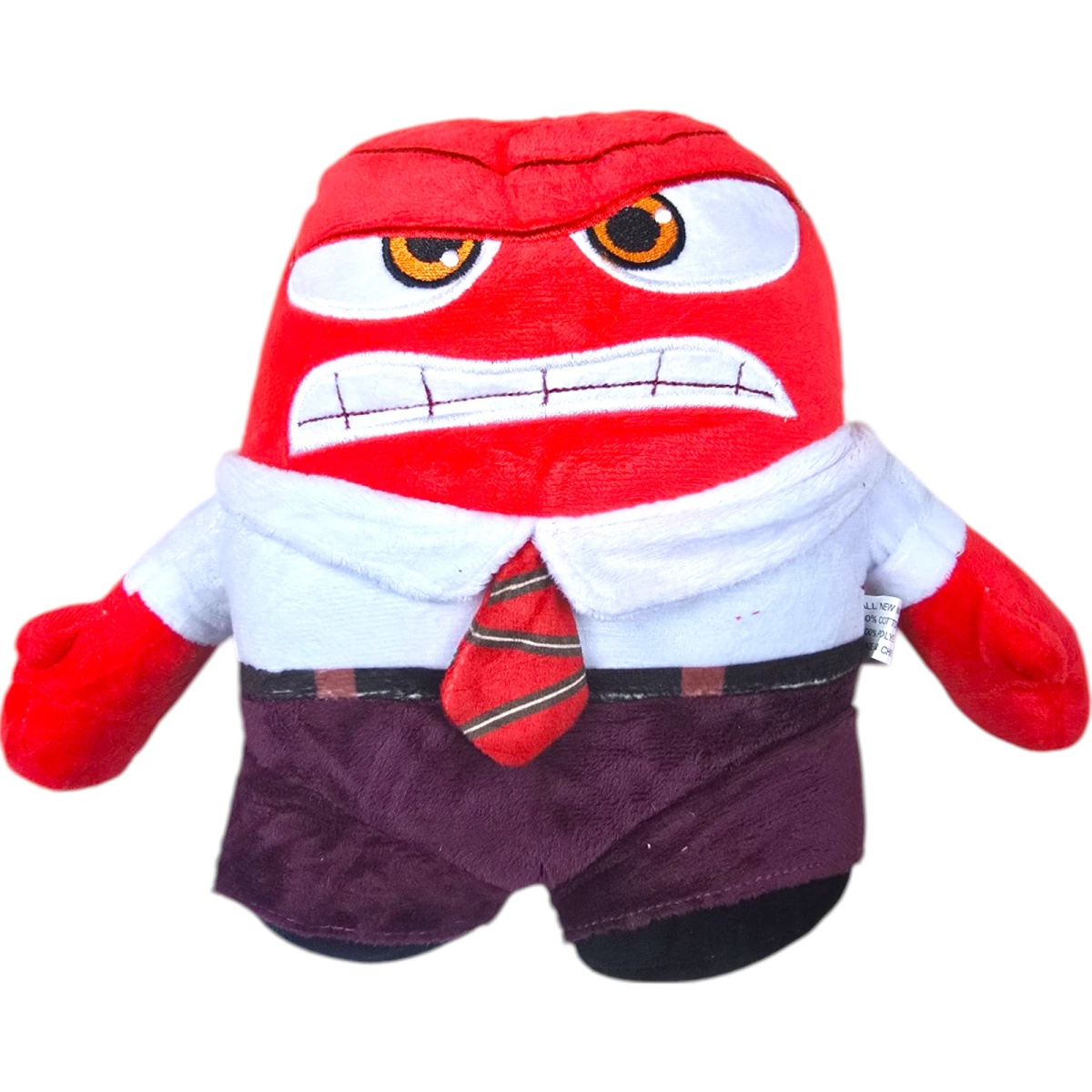 MASKOTKA GNIEW Z BAJKI W GŁOWIE SIĘ NIE MIEŚCI PLUSZOWA PRZYTULANKA DUŻA XL