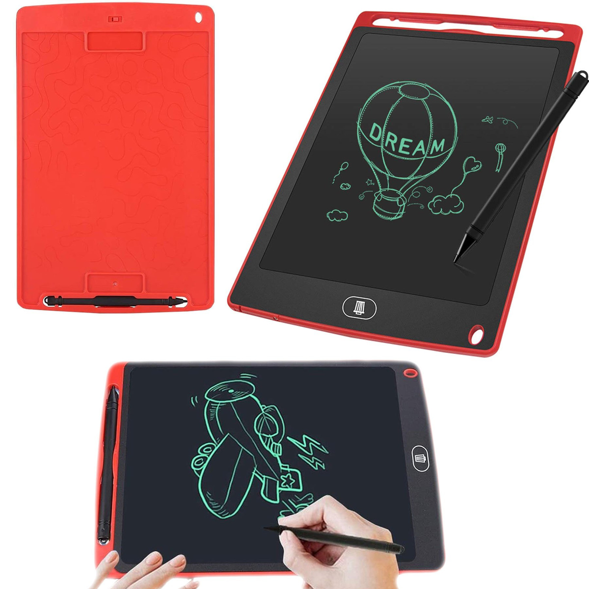 MEGA ZNIKOPIS DLA DZIECI TABLET GRAFICZNY DO RYSOWANIA 12 CALI DUŻY 12''