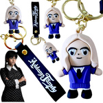WEDNESDAY ADDAMS BRELOCZEK DO KLUCZY FIGURKA ENID BRELOK WISIOREK OZDOBA