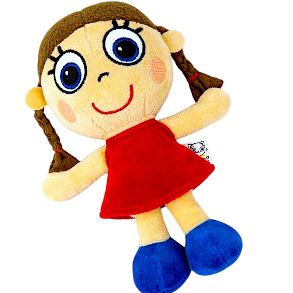 KICIA KOCIA - PLUSZOWA MASKOTKA ADELKA 26cm PRZYTULANKA PLUSZOWA Z BAJKI