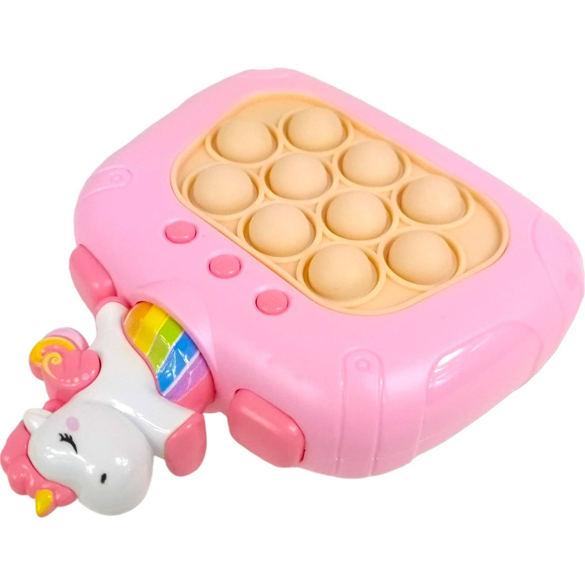 GRA ZRĘCZNOŚCIOWA POP IT DLA DZIEWCZYNKI ANTYSTRESOWA GIERKA 4w1 JEDNOROŻEC