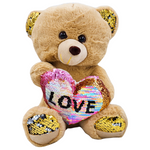 MASKOTKA MIŚ PLUSZOWY MASKOTKA SERCE LOVE PRZYTULANKA PREZENT PLUSZAK