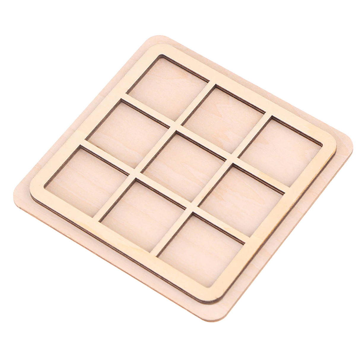 GRA KÓŁKO I KRZYŻYK DREWNIANA DLA DZIECI I DOROSŁYCH LOGICZNA UKŁADANKA 