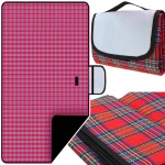 KOC PIKNIKOWY NA PLAŻĘ MATA BIWAKOWA WODOODPORNA PRZENOŚNA DUŻA 2x2m KRATA