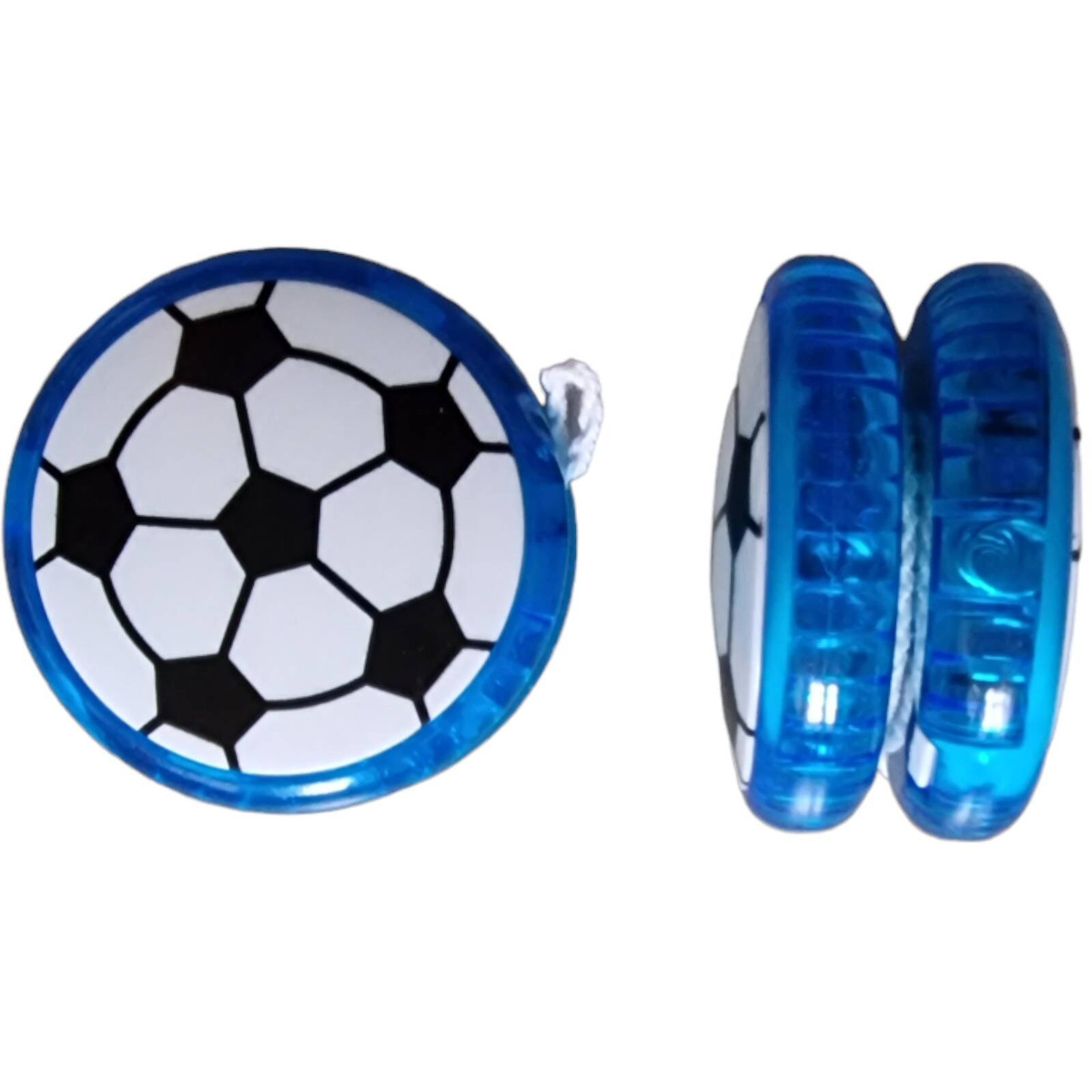 JOJO ŚWIECĄCE DO ZABAWY DLA DZIECI YOYO ŚWIECI TRIKI KOLOROWE PIŁKA NOŻNA