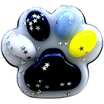 GNIOTEK ANTYSTRESOWY KOCIA ŁAPKA Z POSYPKĄ ZABAWKA SENSORYCZNA ANTYSTRESOWA