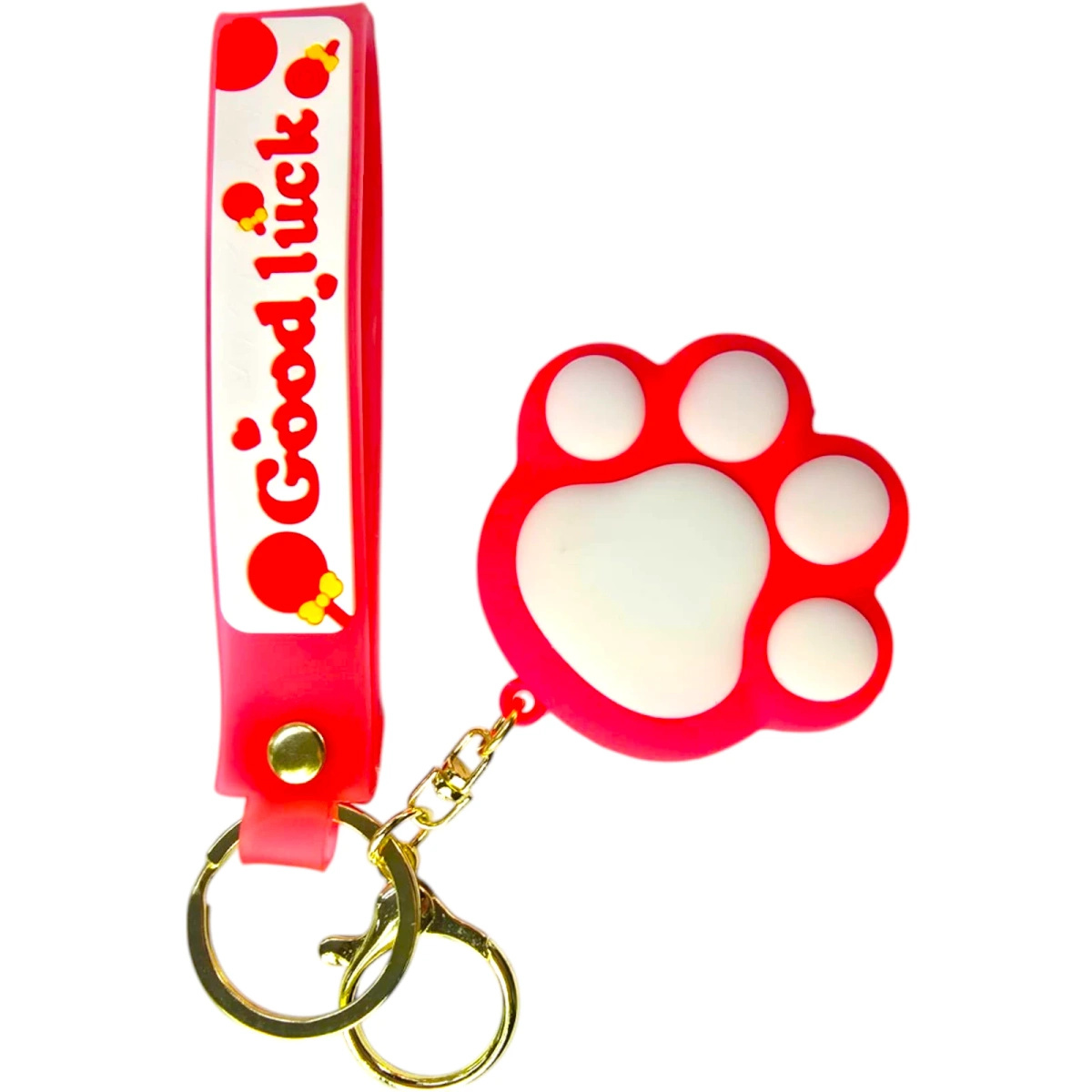 BRELOCZEK DO KLUCZY PSIA ŁAPKA ZAWIESZKA BRELOK WISIOREK KOCIA ŁAPA KOLORY