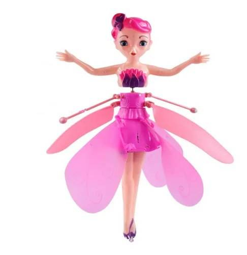 LATAJĄCA WRÓŻKA MAGICZNA LALKA LATAJĄCA STEROWANA DŁONIĄ RĘKĄ USB SKRZYDŁA