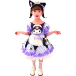 KUROMI STRÓJ DLA DZIEWCZYNKI SUKIENKA NA BAL KOSTIUM PRZEBRANIE 110-120