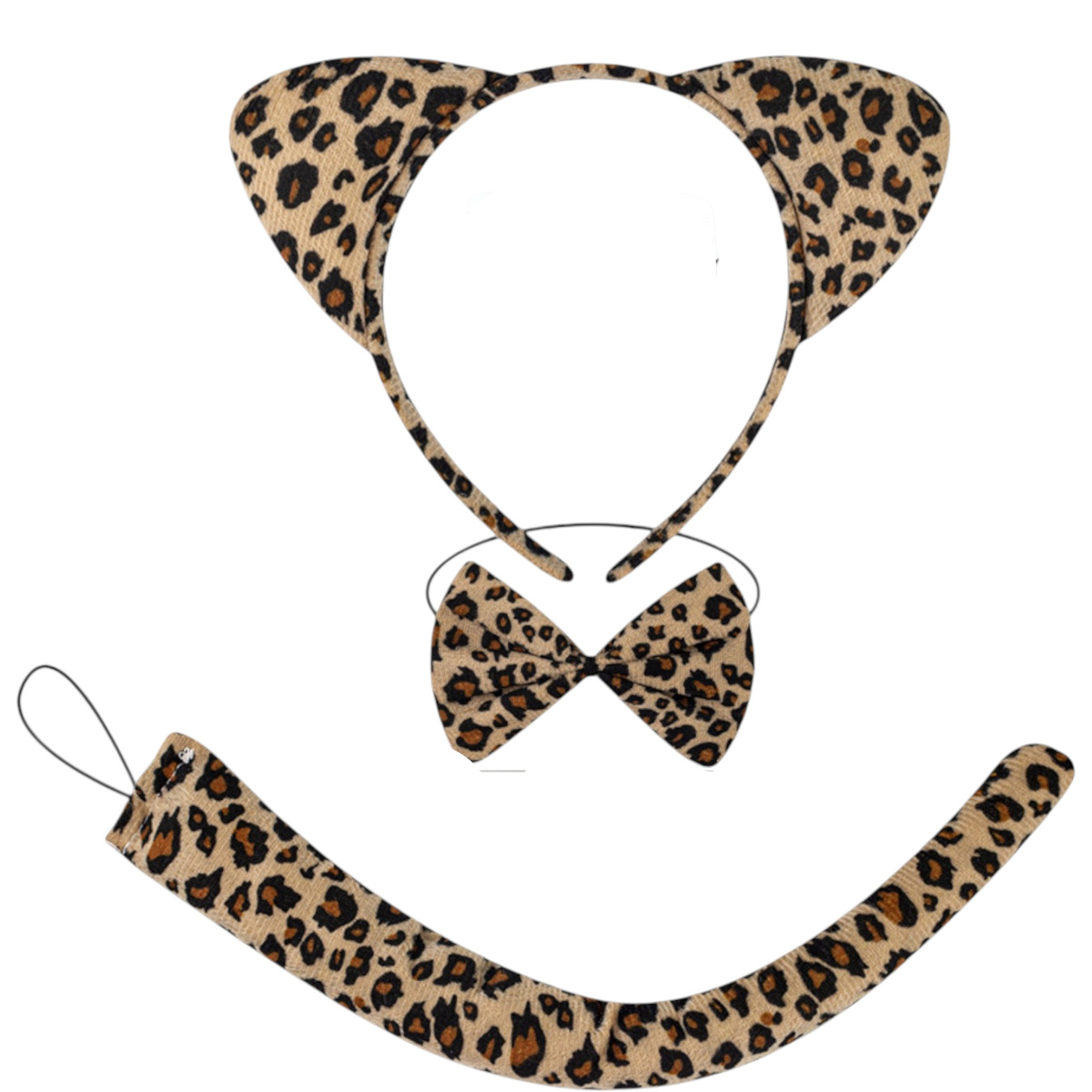 STRÓJ KOSTIUM TYGRYSEK TYGRYS OPASKA MUSZKA OGONEK