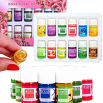 OLEJKI ZAPACHOWE ZESTAW OLEJKÓW DO NAWILŻACZA NAWILŻACZY AROMATERAPIA 12szt