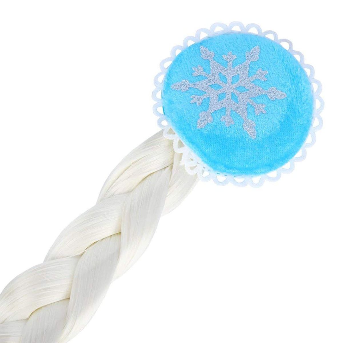 Zestaw 7w1 Strój Dla Dzieci Elsa + Akcesoria