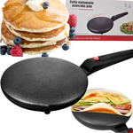 NALEŚNIKARKA ELEKTRYCZNA SZYBKA PATELNIA DO NALEŚNIKÓW BEZ UŻYCIA TŁUSZCZU