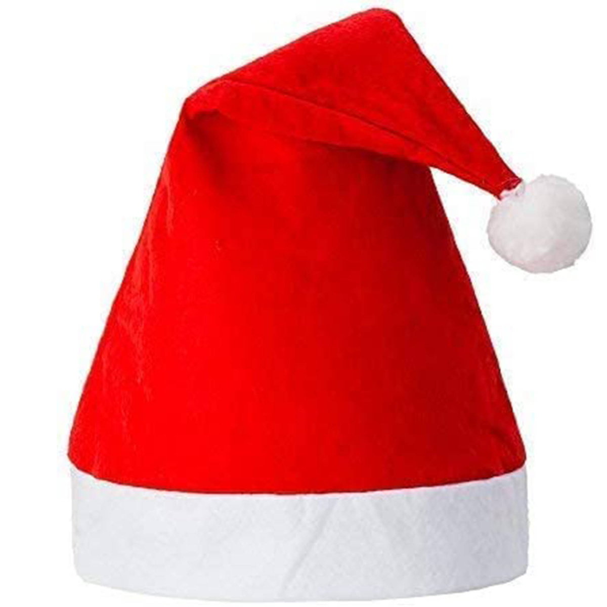 CZAPKA MIKOŁAJA Z POMPONEM NA ŚWIĘTA PREZENT MIŁA IDEALNY DODATEK DO STROJU