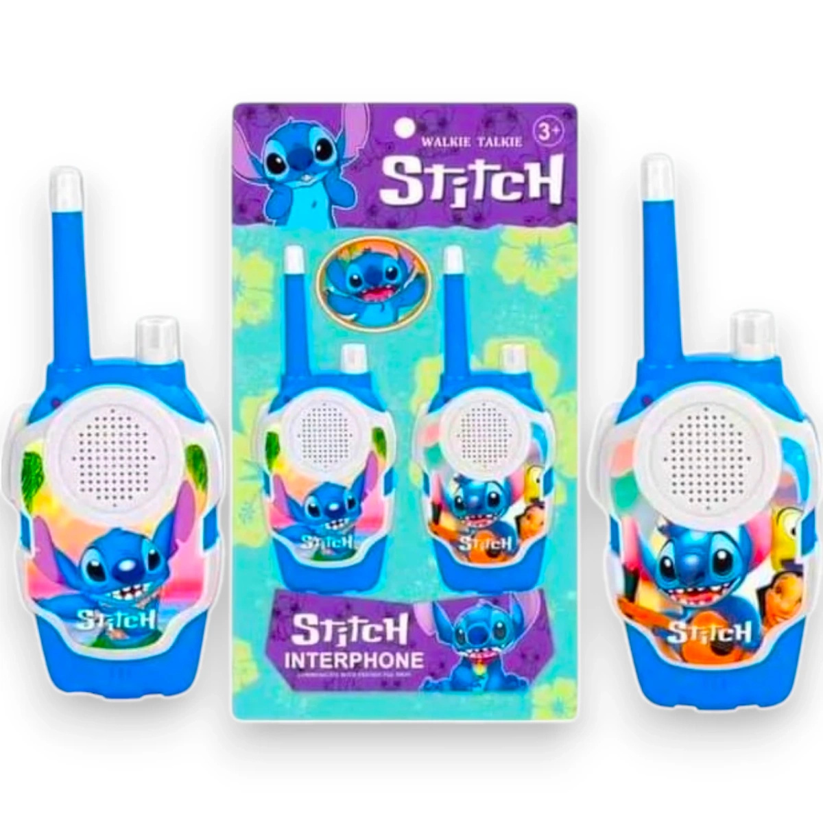 WALKIE TALKIE LILO I STICH ZESTAW KRÓTKOFALÓWKI STITCH DWIE SŁUCHAWKI LILLO