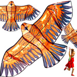 MEGA LATAWIEC ORZEŁ MOCNY DUŻY OGROMNY PTAK XXL 130 CM ODSTRASZACZ PTAKÓW 