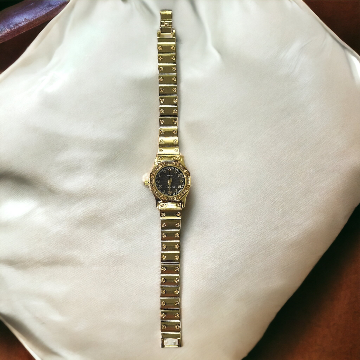 Modny Subtelny Elegancki - Zegarek Kurren 28mm, Szkło Mineralne Na Prezent