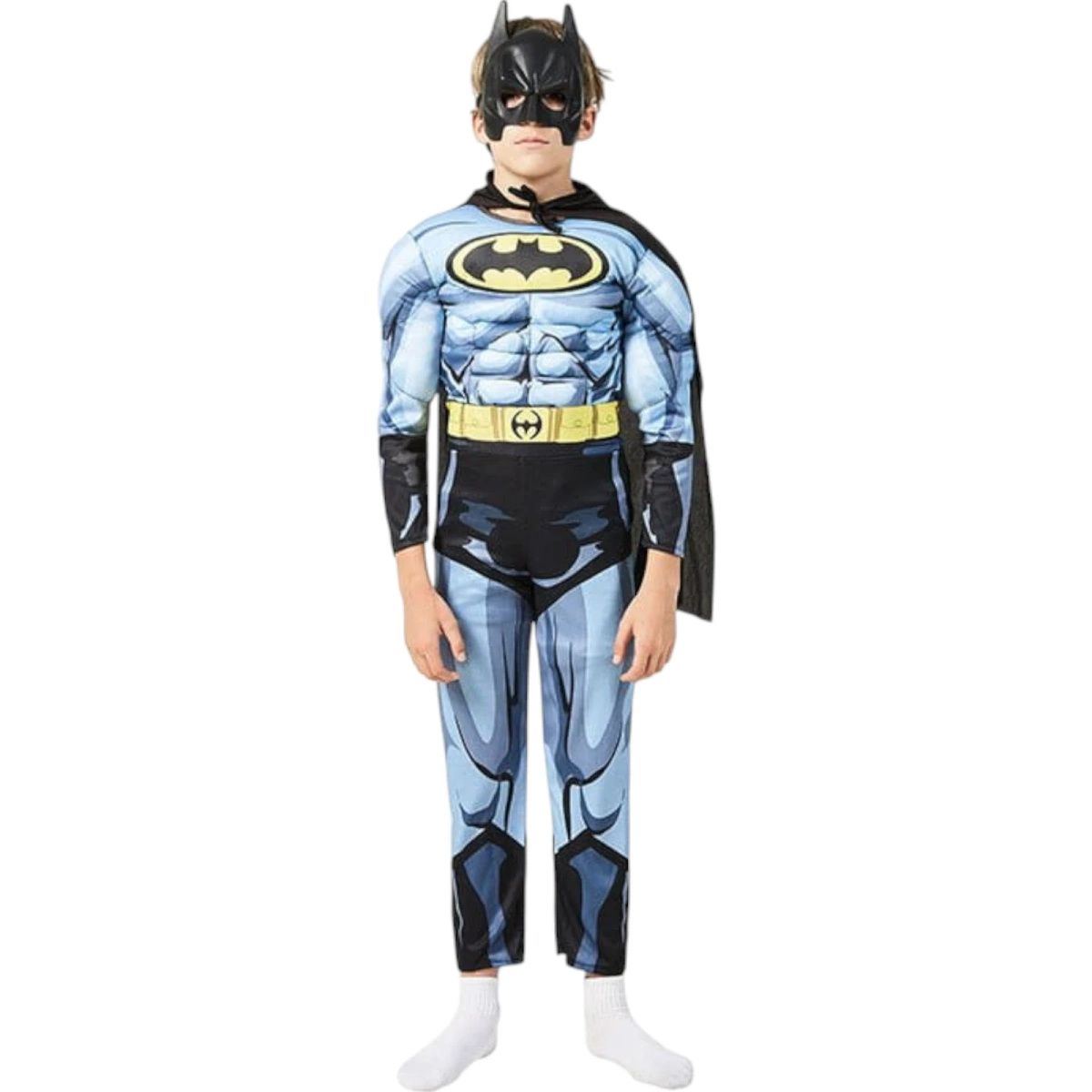 BATMAN Strój Dla Chłopca Kostium wersja Deluxe 116-122