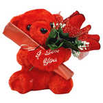 ZESTAW 4w1 PREZENT DLA ZAKOCHANYCH GIFTBOX DLA UKOCHANEJ NA WALENTYNKI MIŚ